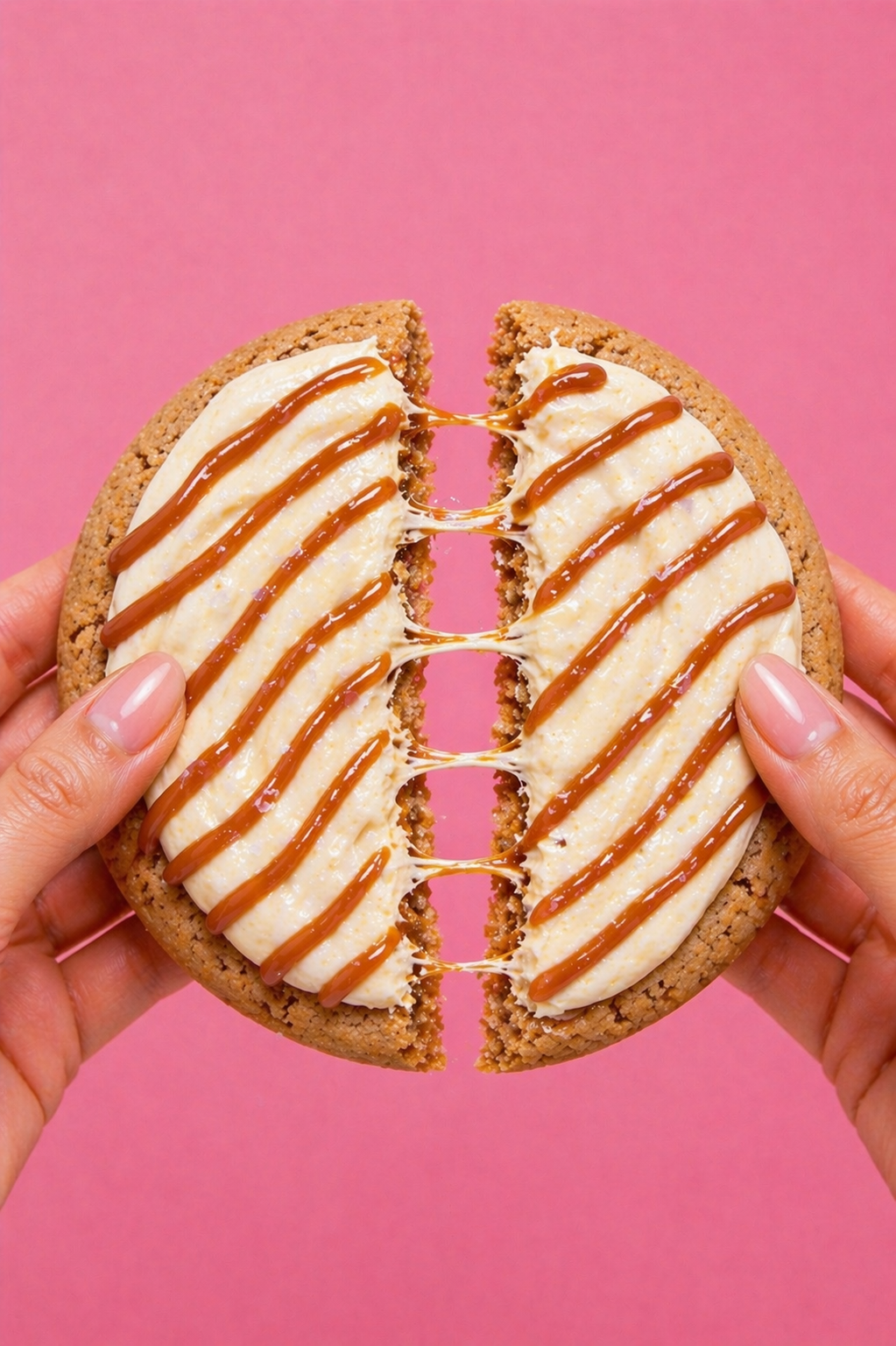 Salted Caramel Cheesecake cookie